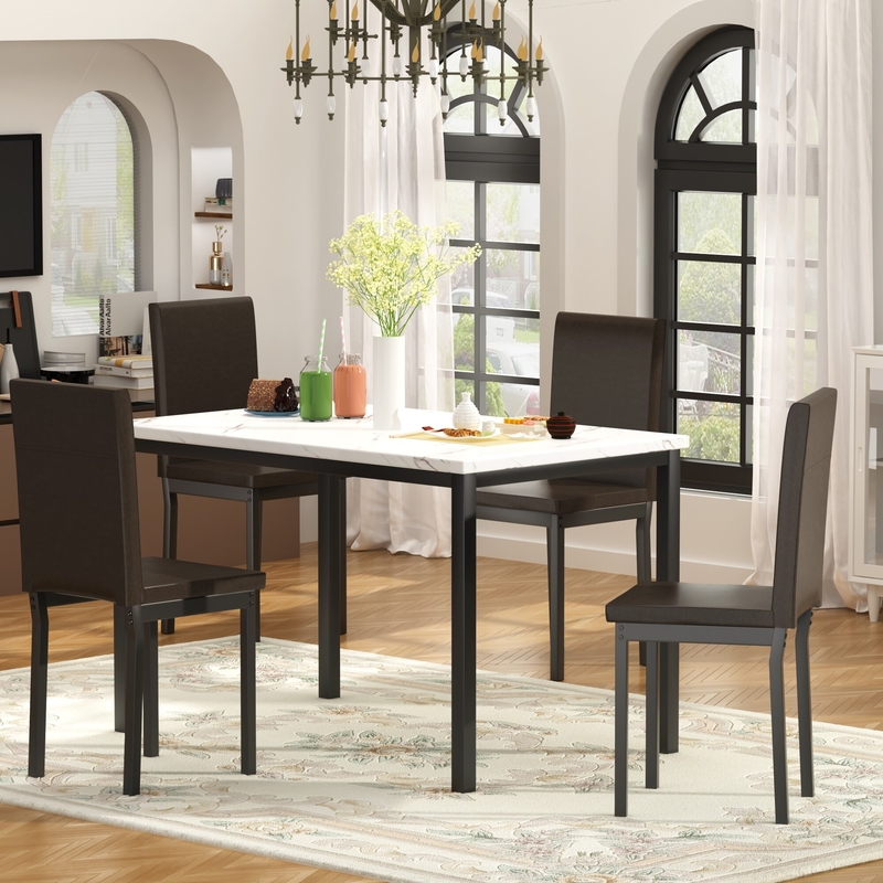 person breakfast nook dining set