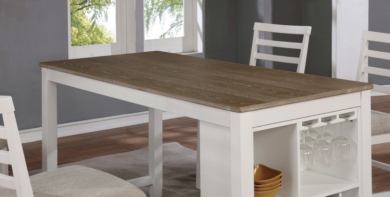 Kahl Counter Height 63'' Trestle Dining Table