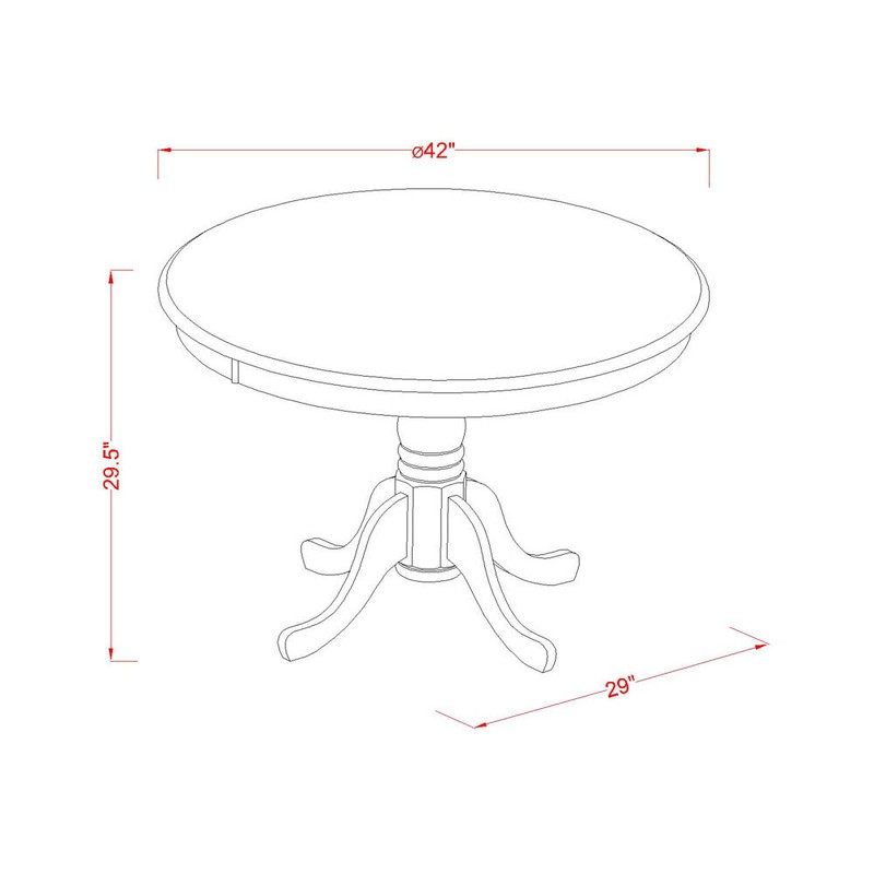 Karmakar Solid Wood Breakfast Nook Dining Set