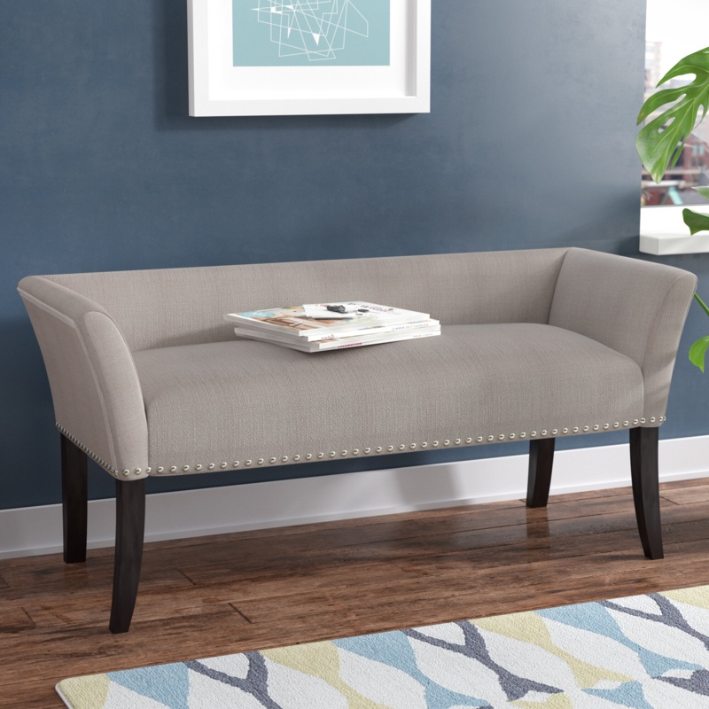 Kaysen Nailhead Accent Bench