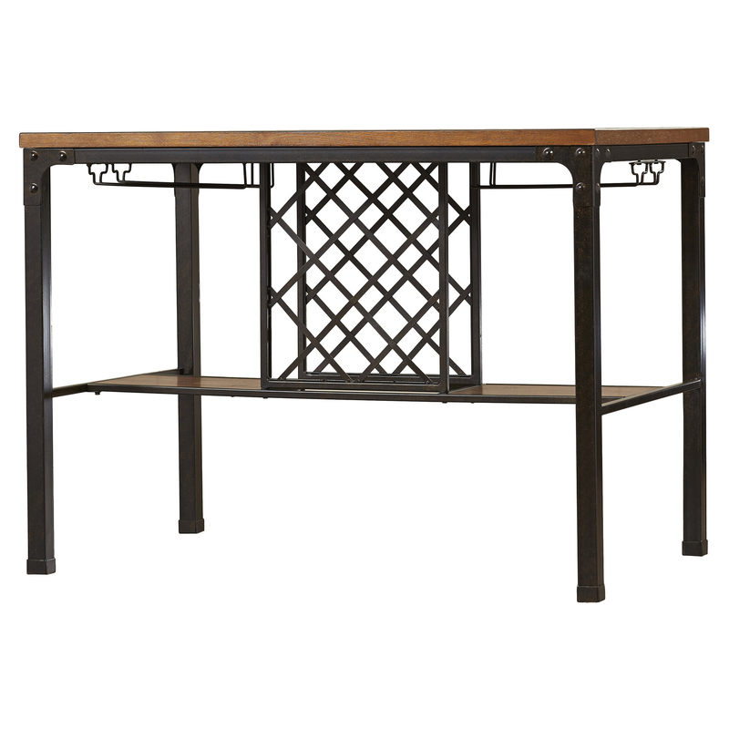 Keamber Counter Height 48'' Iron Dining Table
