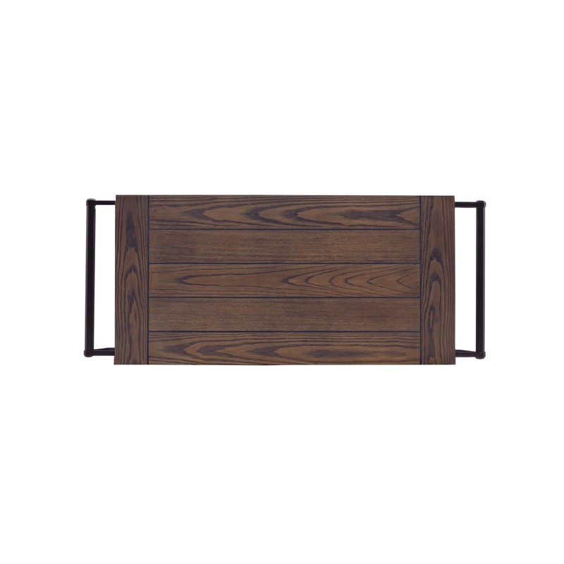 Kilmersdon 43.2'' Wide Rolling Kitchen Island with Solid Wood Top