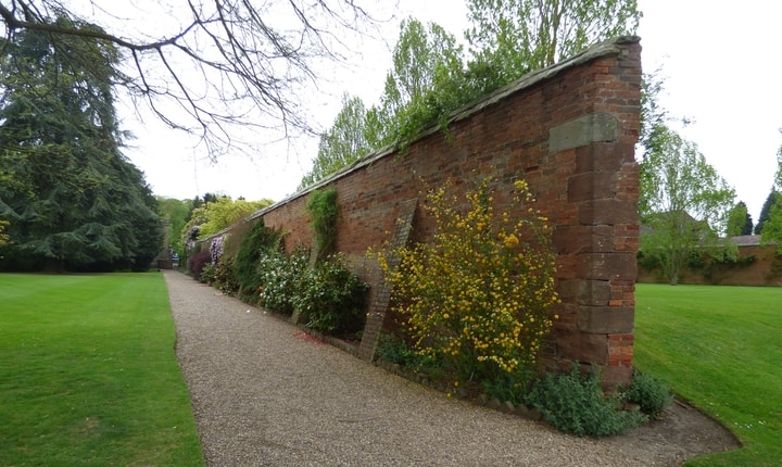 knock down brick wall garden knock down brick wall garden