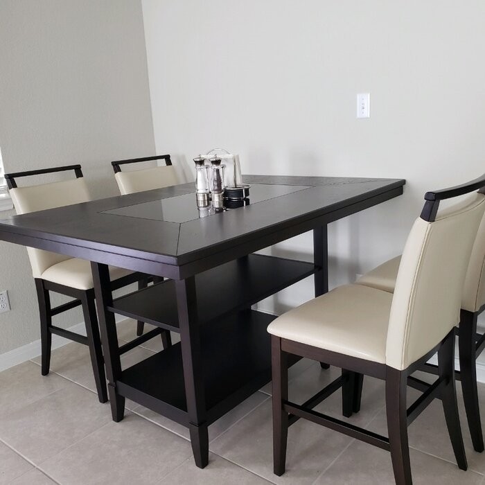 Kostka 4 - Person Counter Height Dining Set