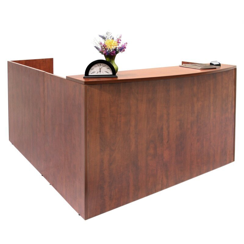 L Shaped Reception Desk With Counter