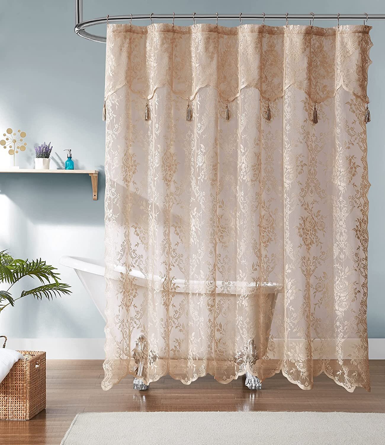 Lacy Shower Curtain