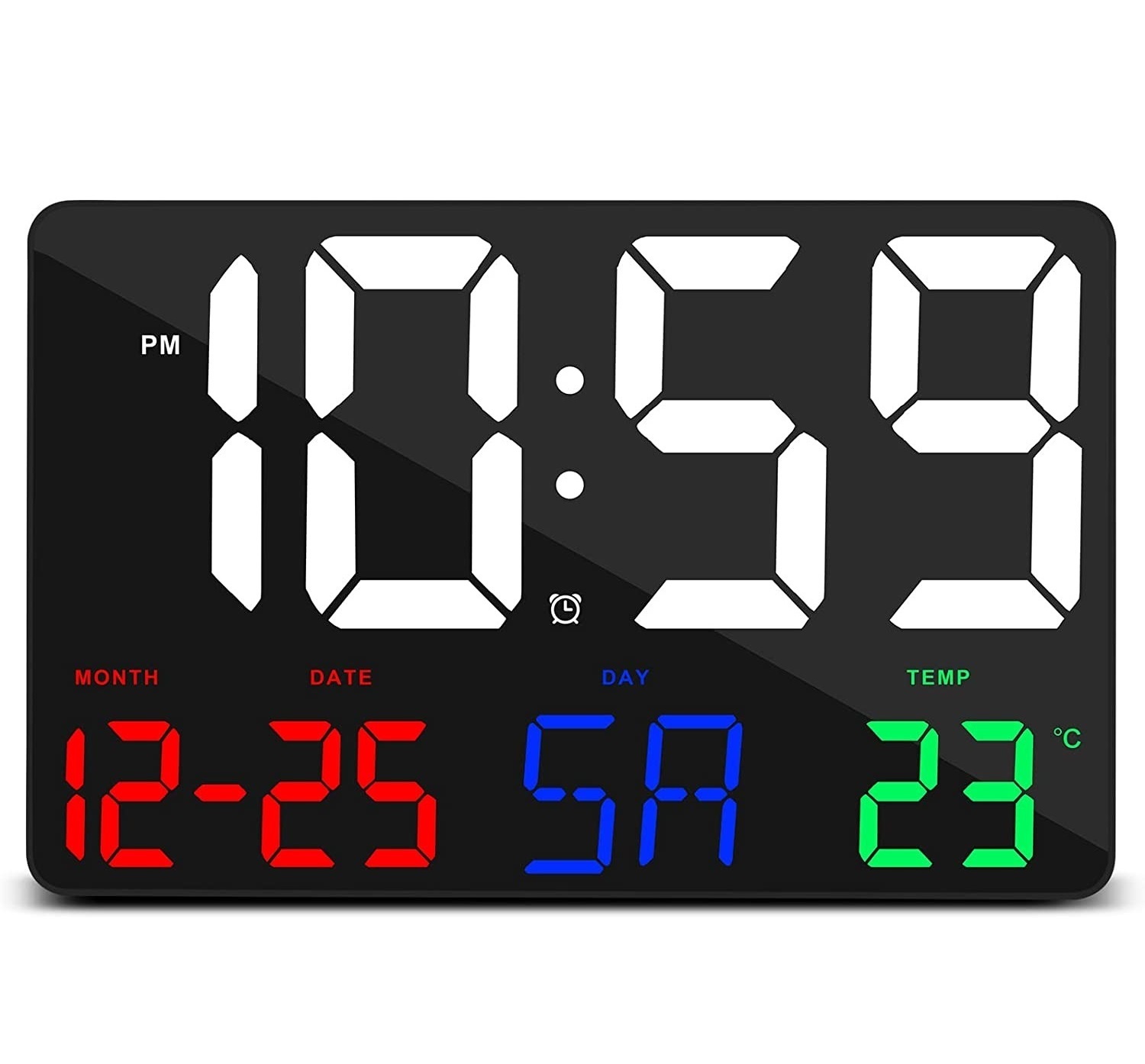 Large Digital Wall Clock