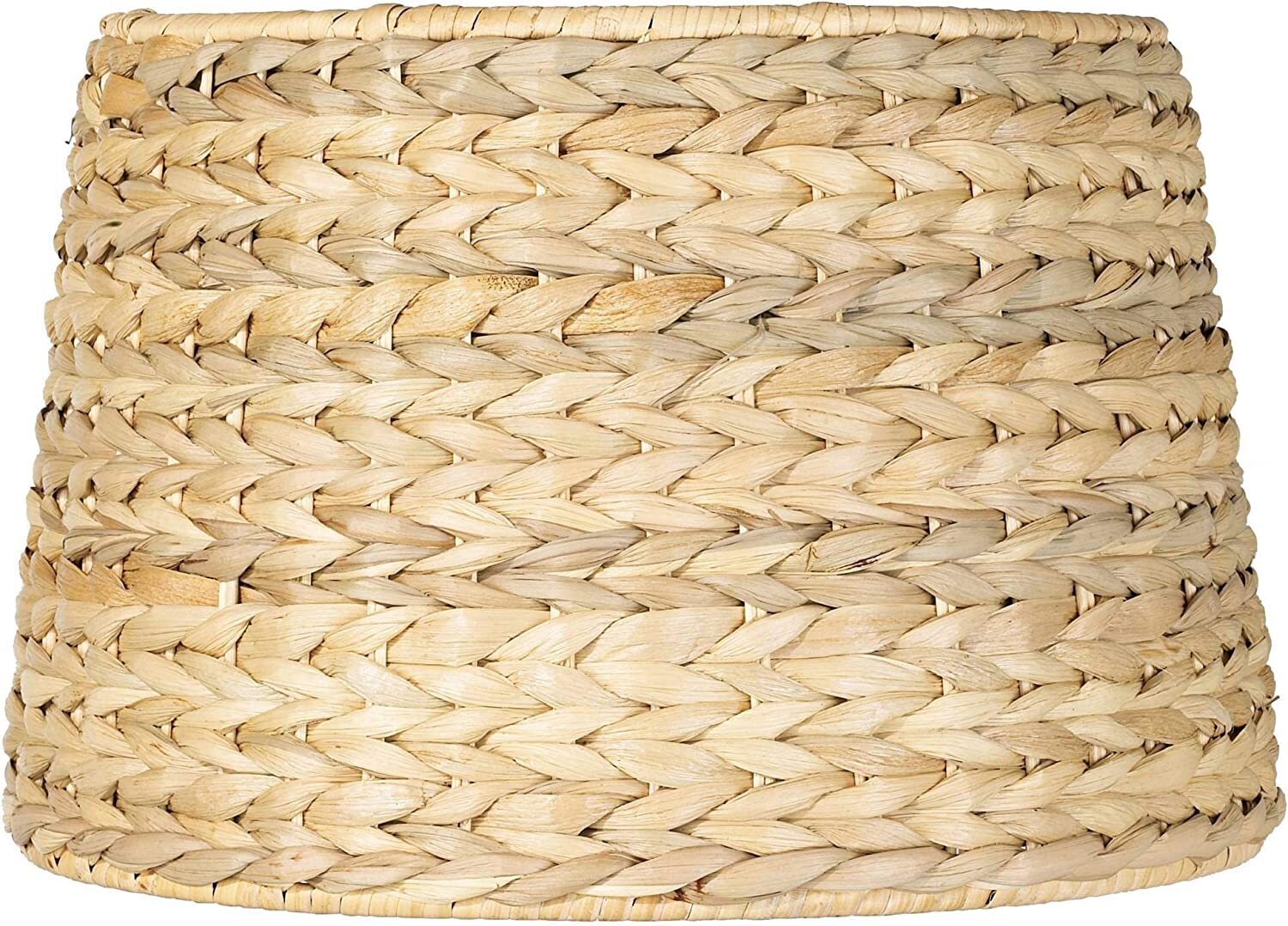 Large Drum Woven Seagrass Lamp Shade