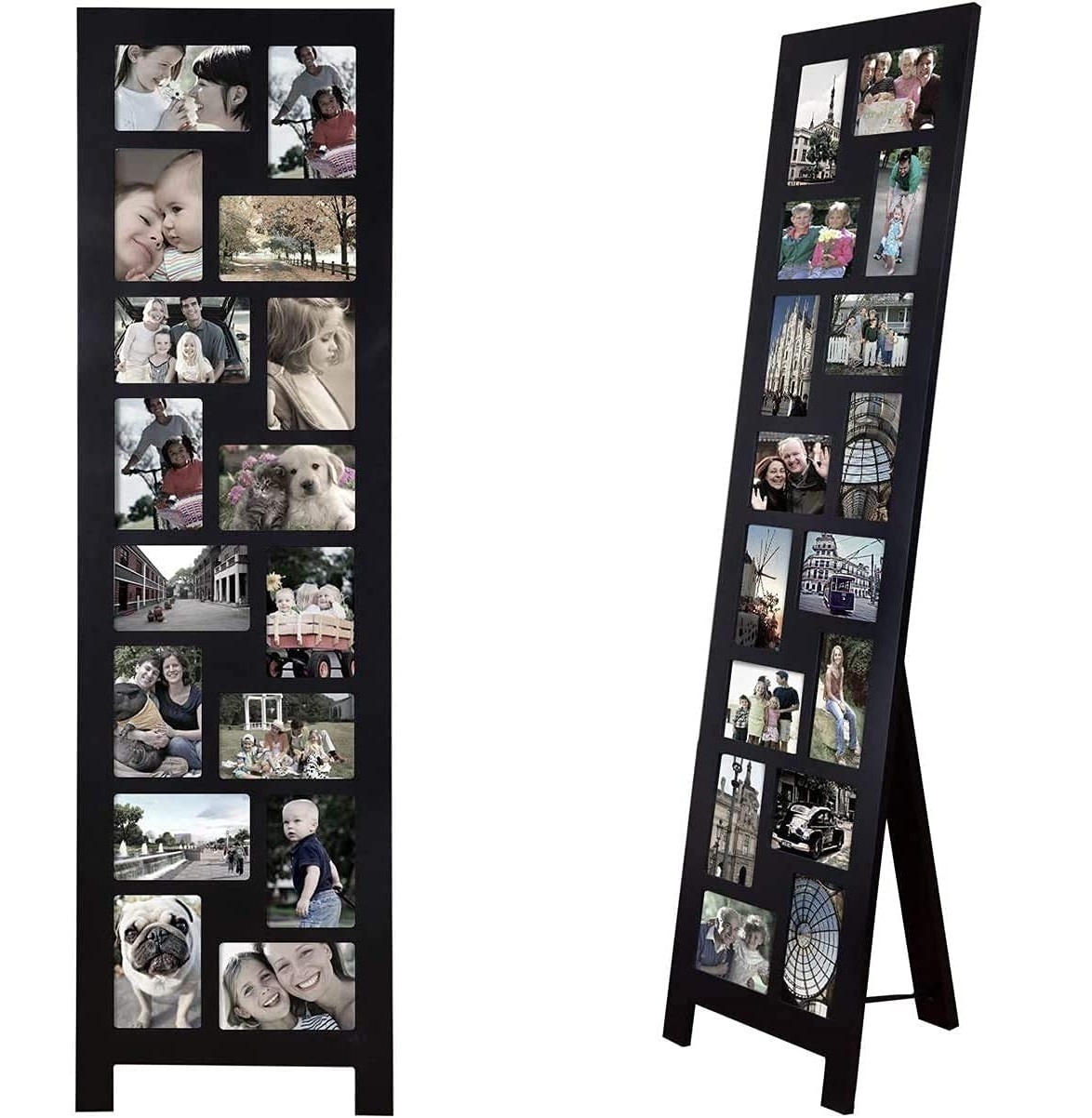 Large Floor Standing Photo Frame Collage