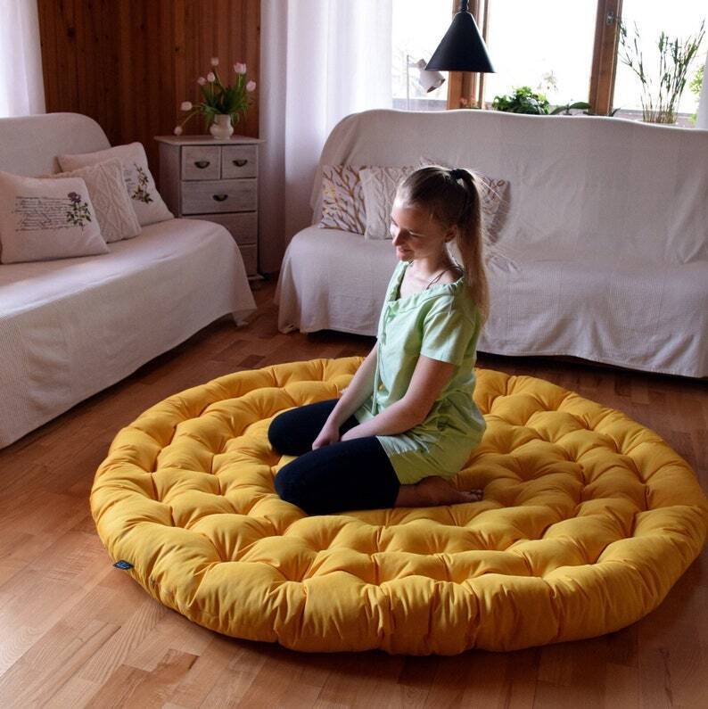 Round Floor Cushion - Foter