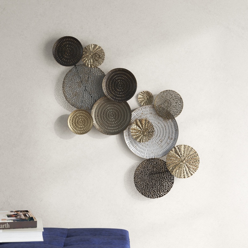 Lazer Cut Lillies Wall Décor