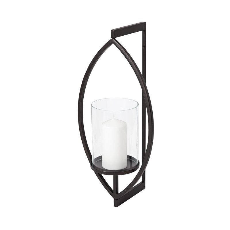 Leaf Shaped Extra Large Candle Wall Sconce