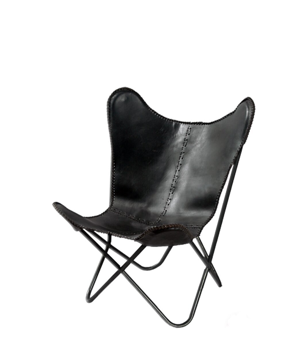 Leather Butterfly Dorm Chair