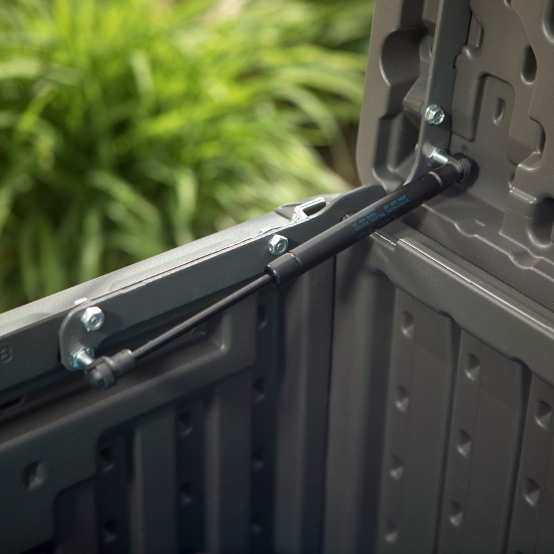 Lifetime 130 Gallons Gallon Water Resistant Plastic Lockable Deck Box