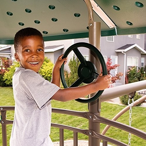 Lifetime Adventure Tower Swing Set - Earthtone (290633)