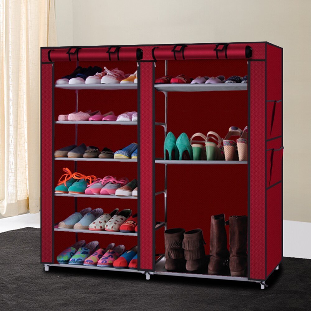 Rebrilliant 10 Layer 9 Grid Shoe Rack Shelf Storage Closet