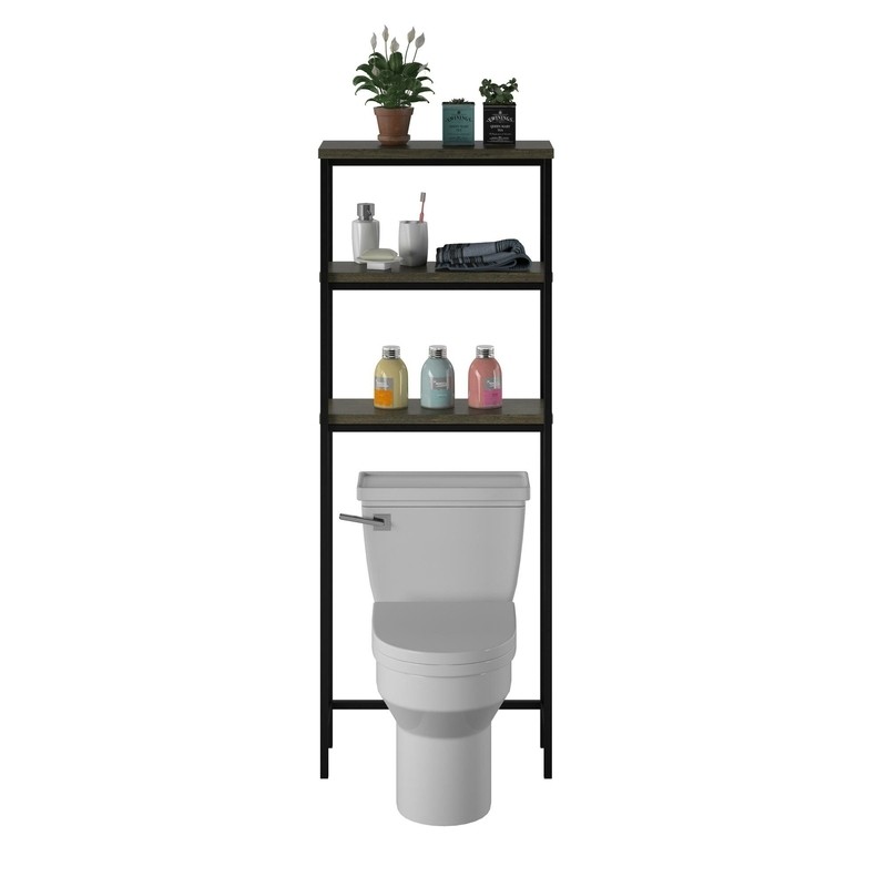 Lillian 23.62'' W x 63.31'' H x 10'' D Over-The-Toilet Storage