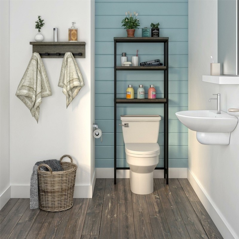 Lillian 23.62'' W x 63.31'' H x 10'' D Over-The-Toilet Storage