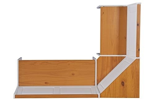 Linon Home Ardmore Accents, by Linon Kitchen Nook Set, White/Pine