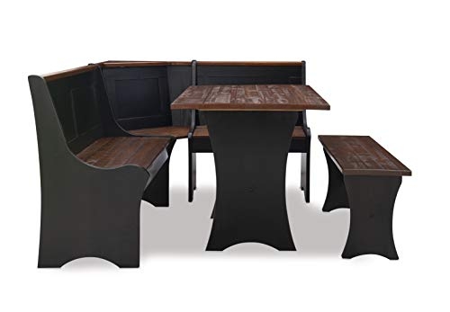 Linon Home Decor Sadie Antique, Black Nook