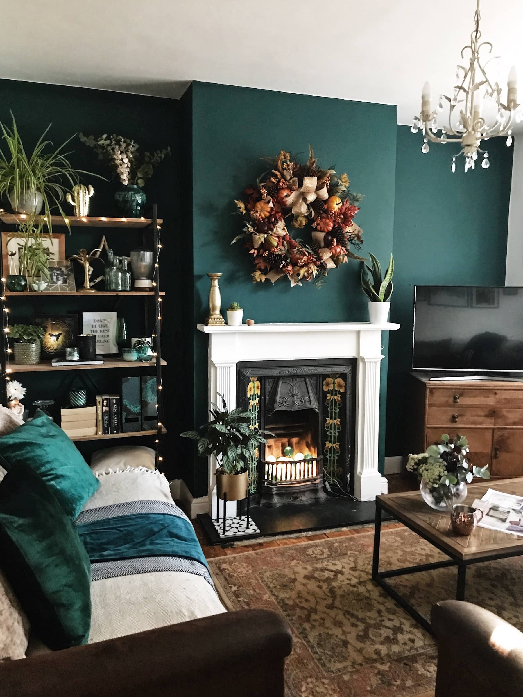 30 Dark Green Accent Wall Ideas Foter