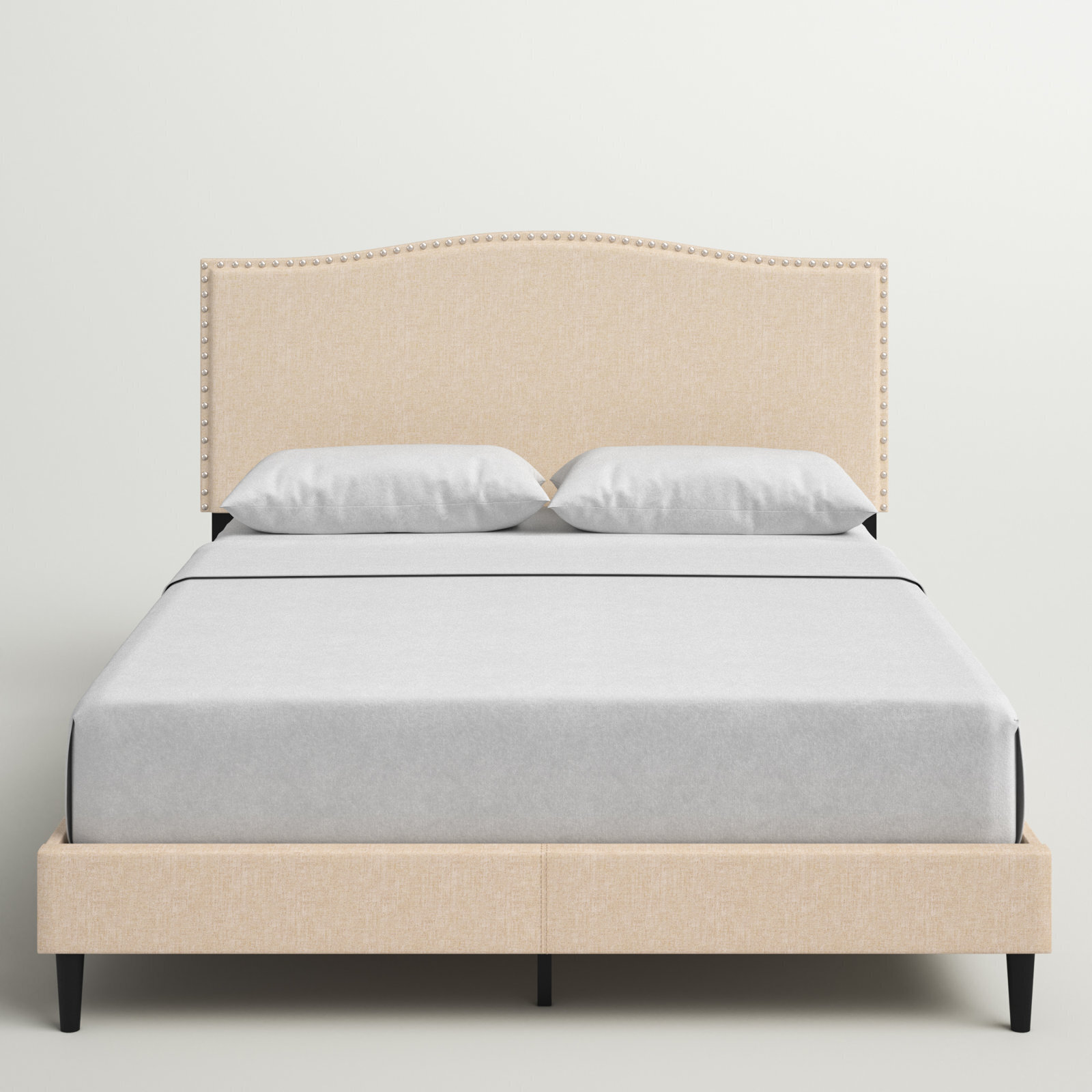 Low Profile Traditional Style Twin Bed