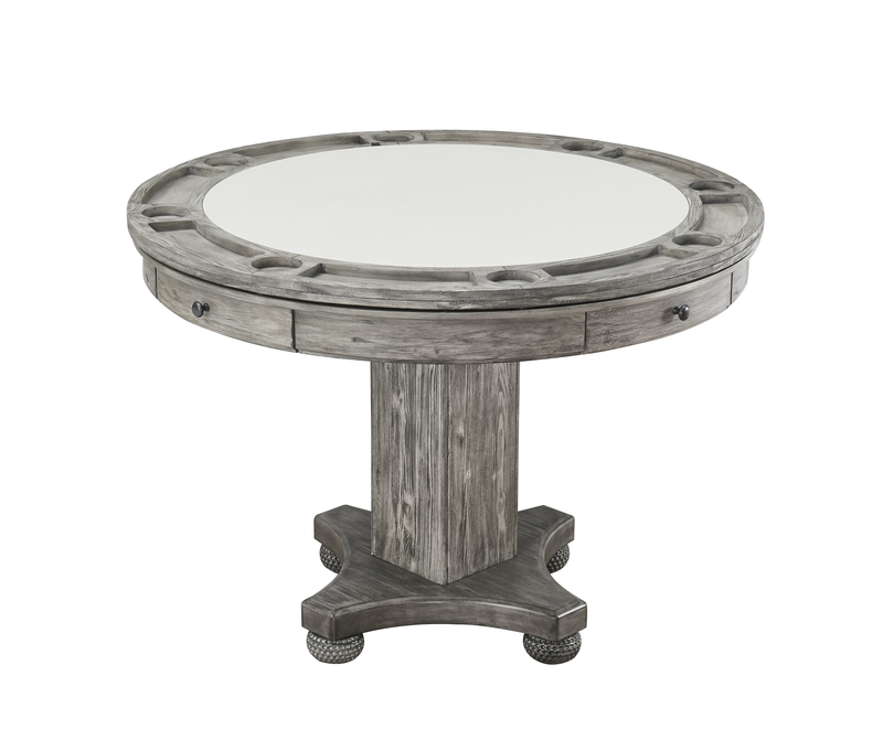 Lyon Foundstone™ 52'' 8 - Player Pine Poker Table