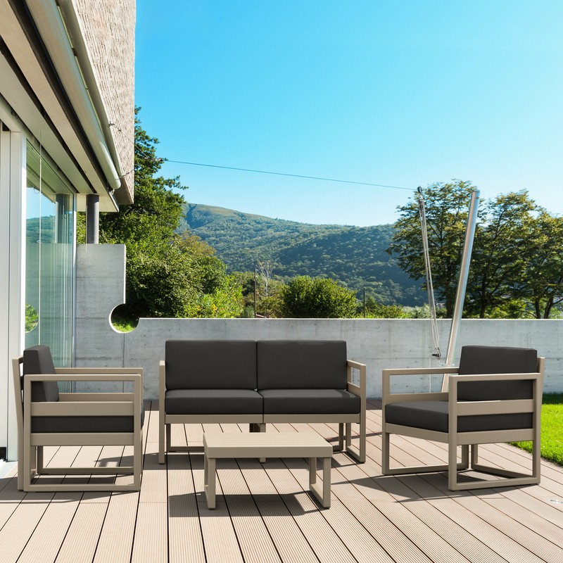 Mcadams Club Patio Chair with Cushions