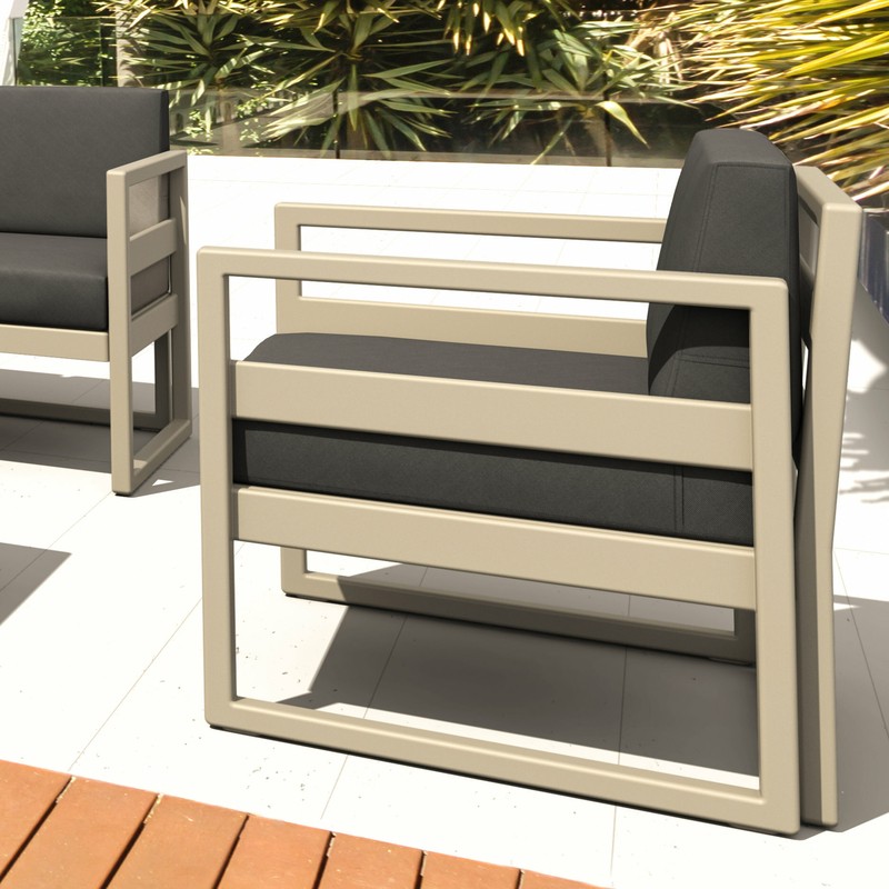 Mcadams Club Patio Chair with Cushions