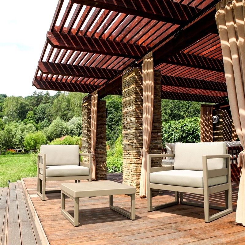 Mcadams Club Patio Chair with Cushions