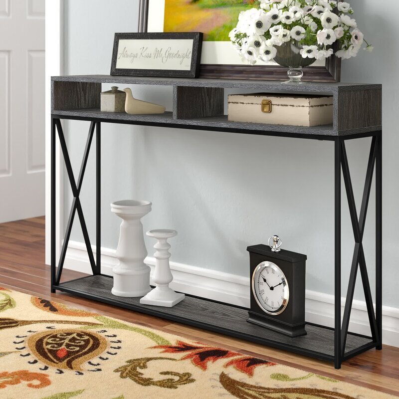 MDF wood modern console table