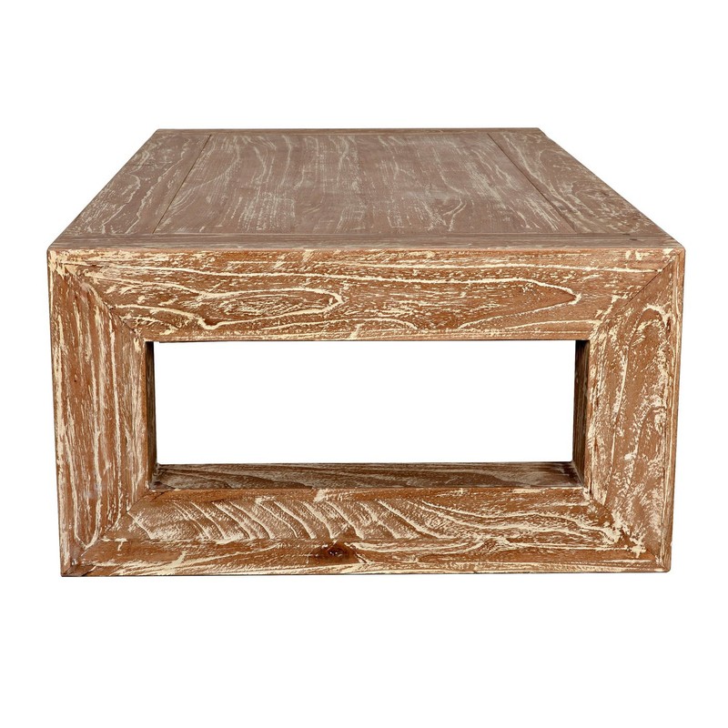 Mendes Solid Wood Sled Coffee Table