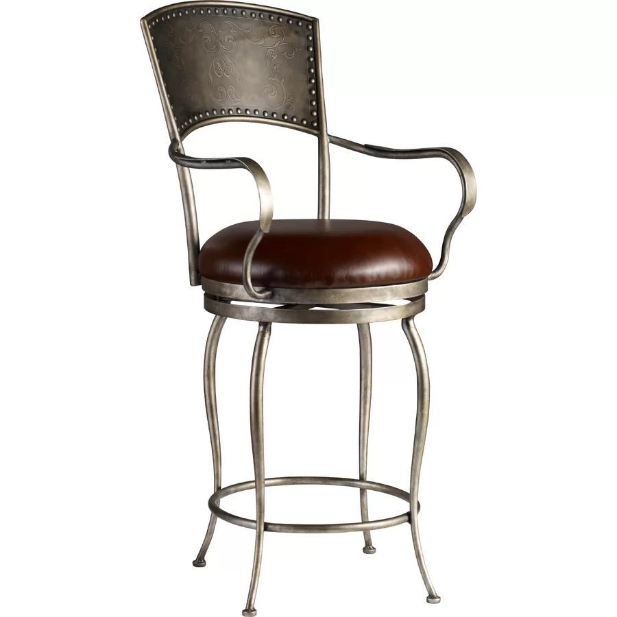 Metal Captain Chair Bar Stool