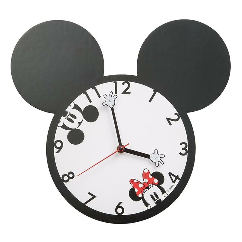 Metal mickey mouse wall clock