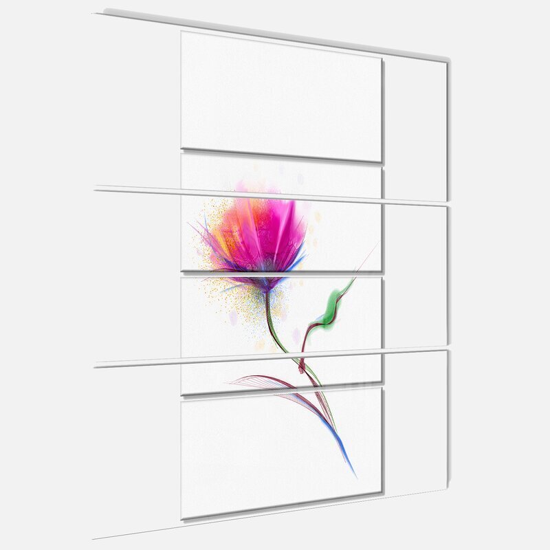 Metal Flower Wall Art - Foter