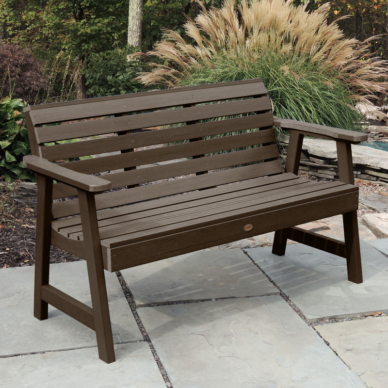 Garden Bench with Horizontal Slats | Foter Garden Bench with Horizontal Slats | Foter