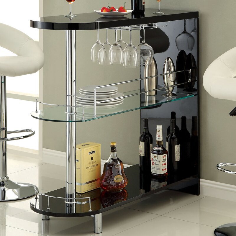 Mini Bar with Airy Design