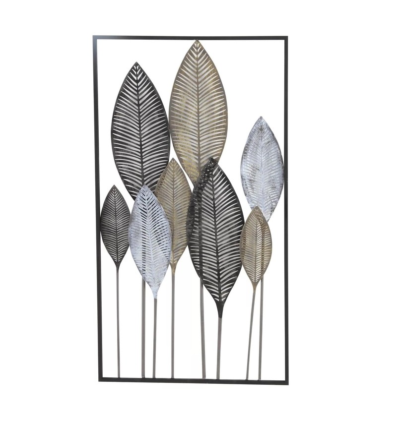 Metal Leaves Wall Decor Ideas on Foter