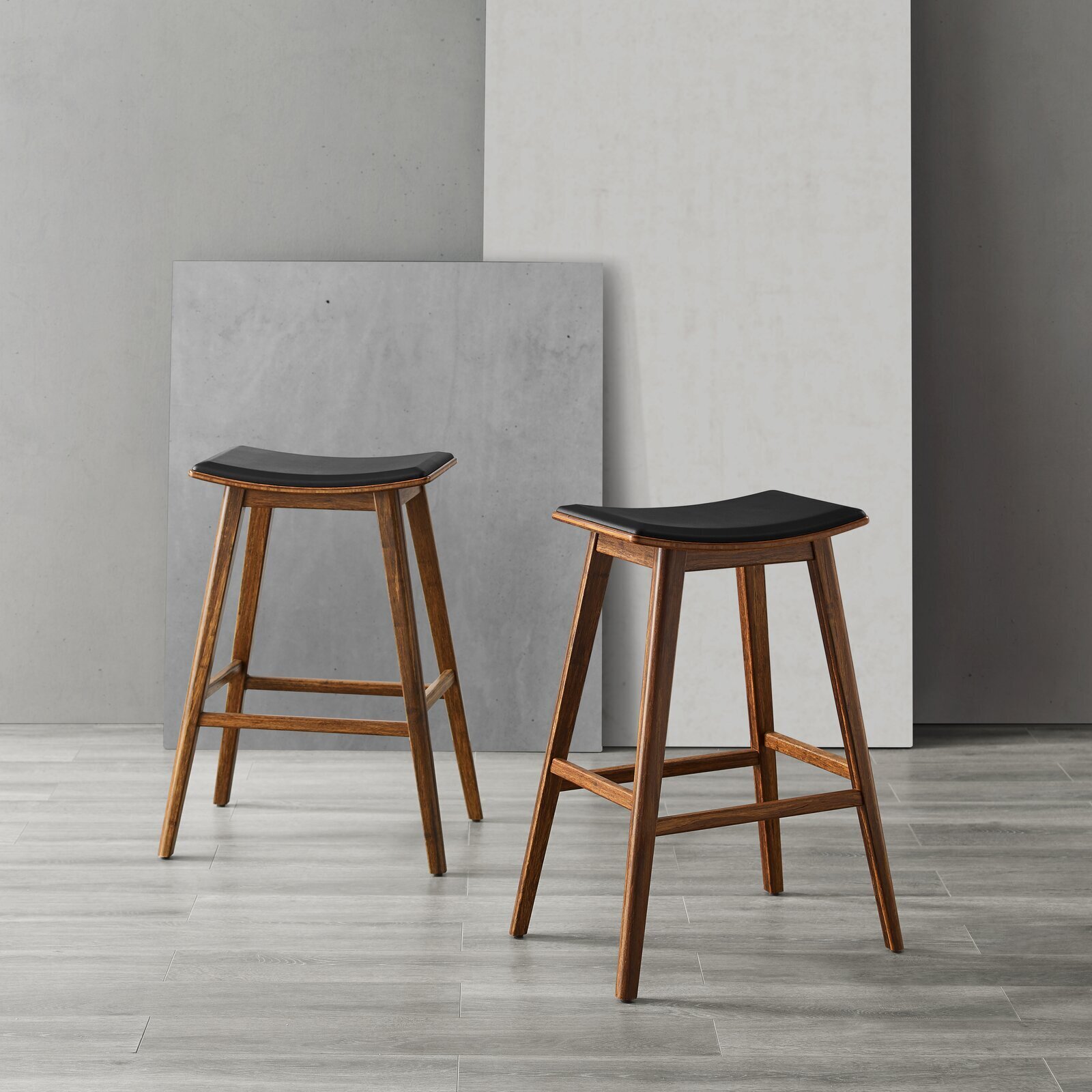Modern bamboo bar stools