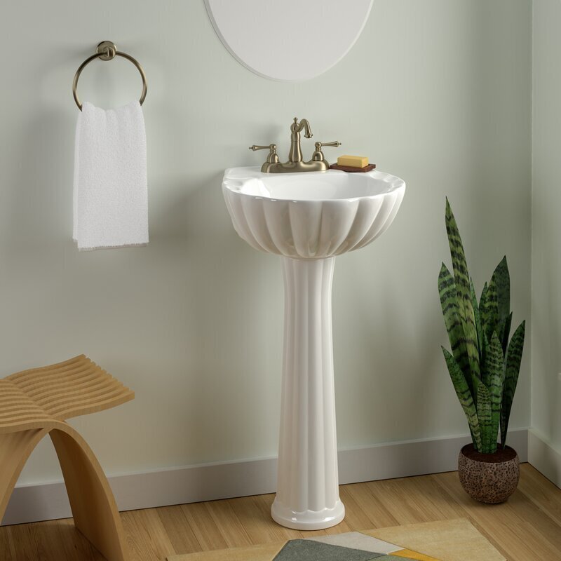 Modern Decorative Pedestal Sink