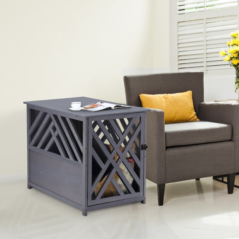 Modern Dog Cage Table