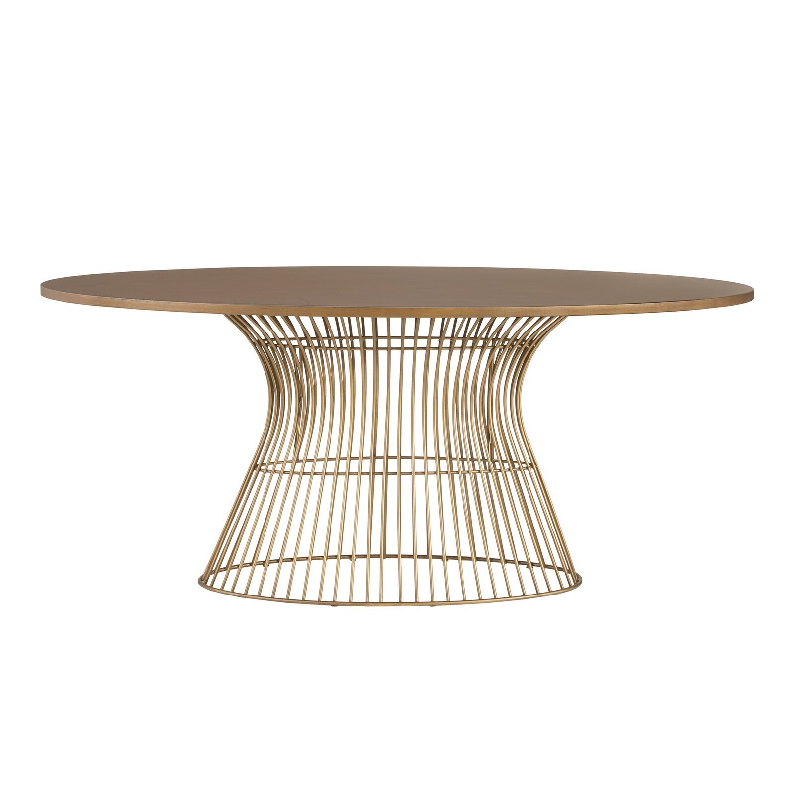 Modern Geometric Pedestal Dining Table