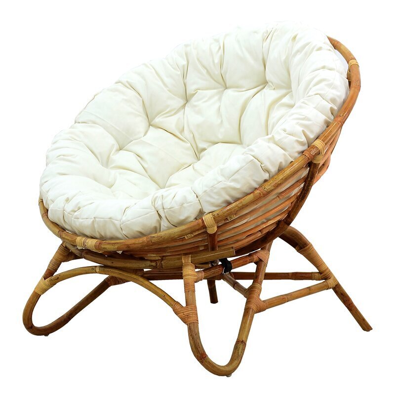 Modern Style Small Papasan Chair