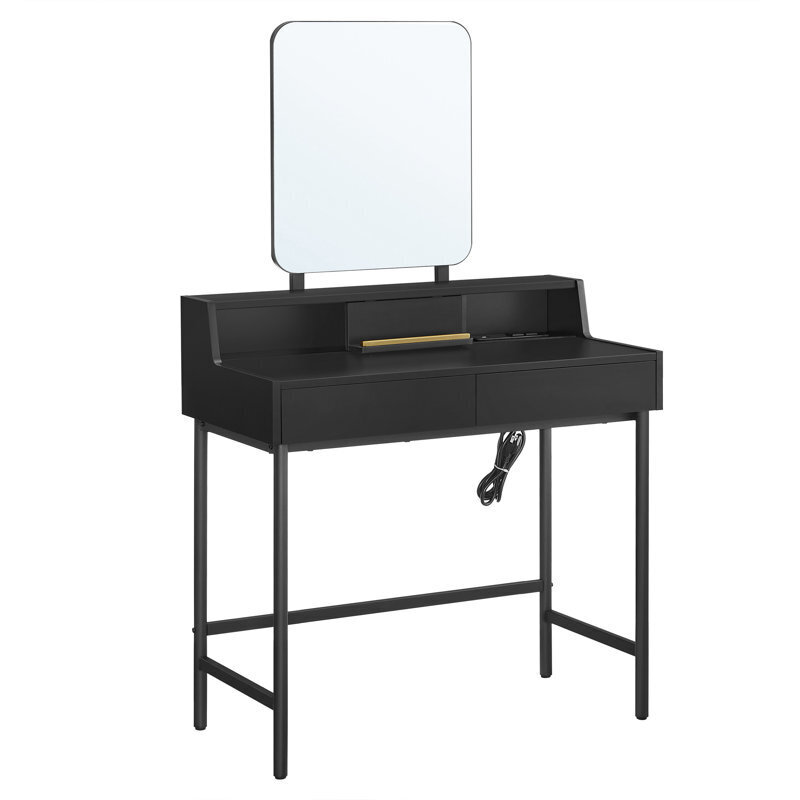 Modern Vanity Table with Mirror