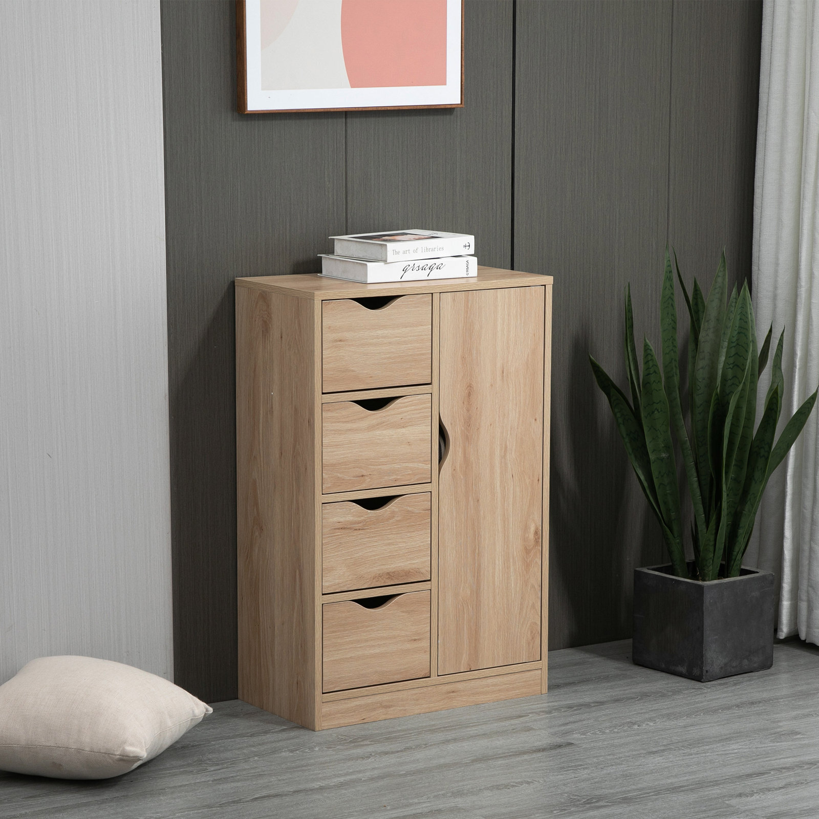 Modern wooden cabinet 