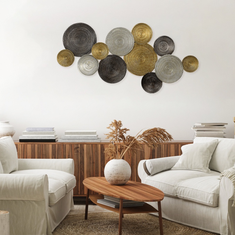 Multi Circles Wall Décor