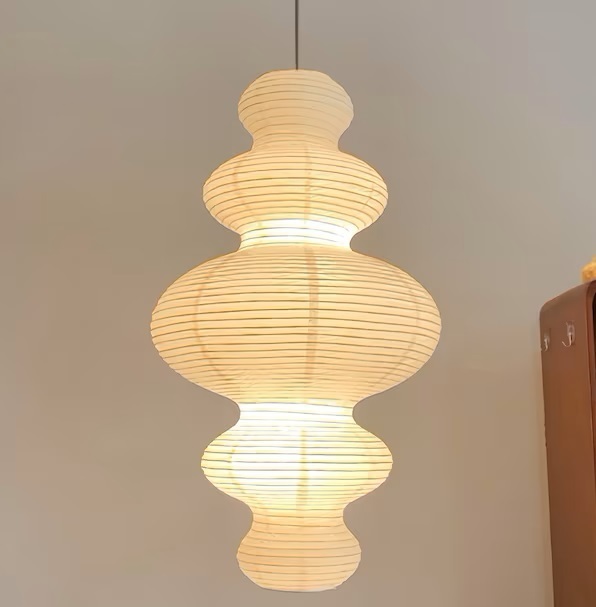 Multi Tiered Japanese Lamp