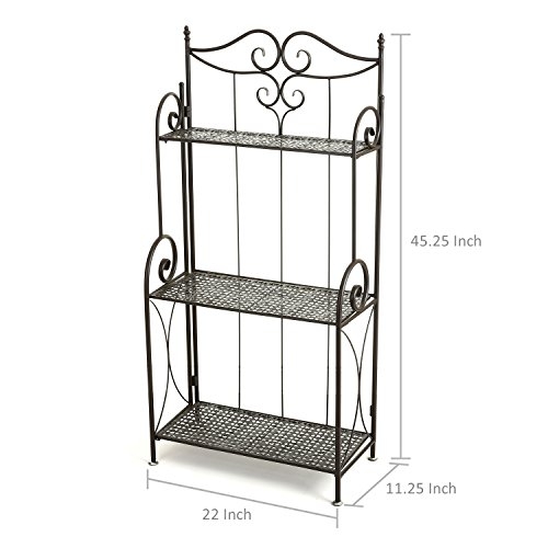 Wrought Iron Bakers Rack Outdoor - Ideas on Foter