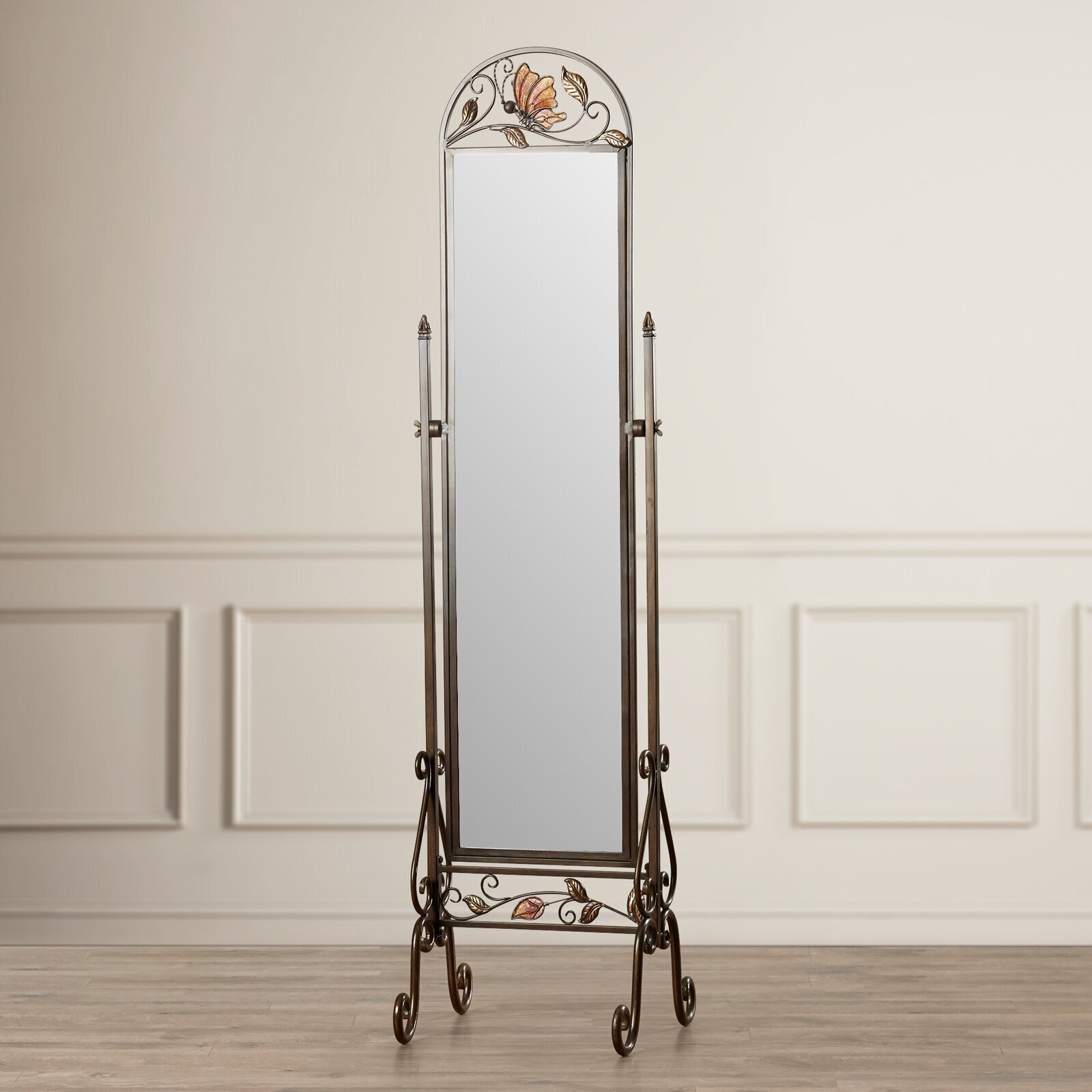 Narrow Cheval Dressing Mirror
