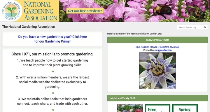 national gardening association national gardening association